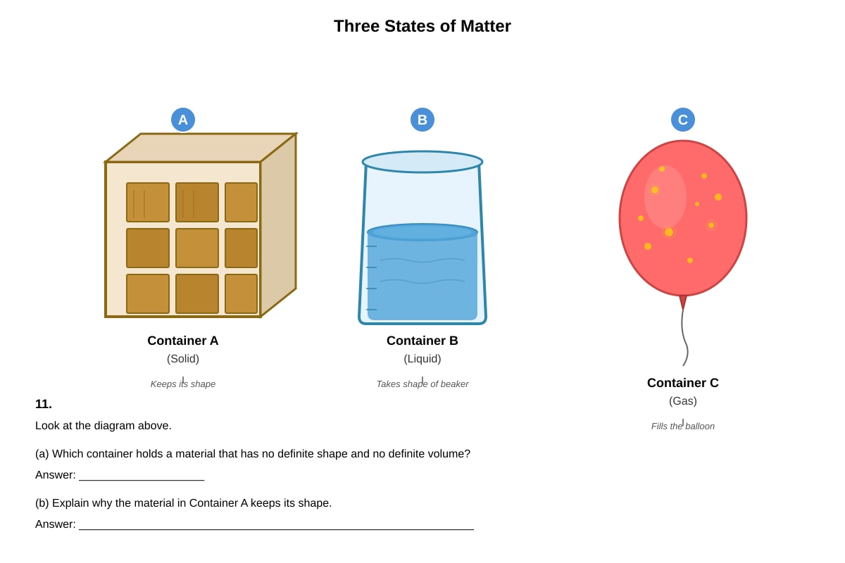 Diagram for Q11 (P4 Science)