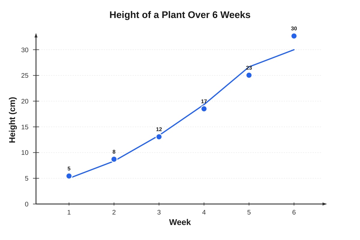 Line Graph for Q8 (P5 Maths)