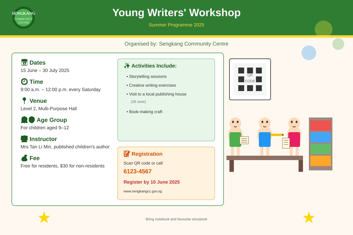 Poster for Q1-Q6 (P4 English)