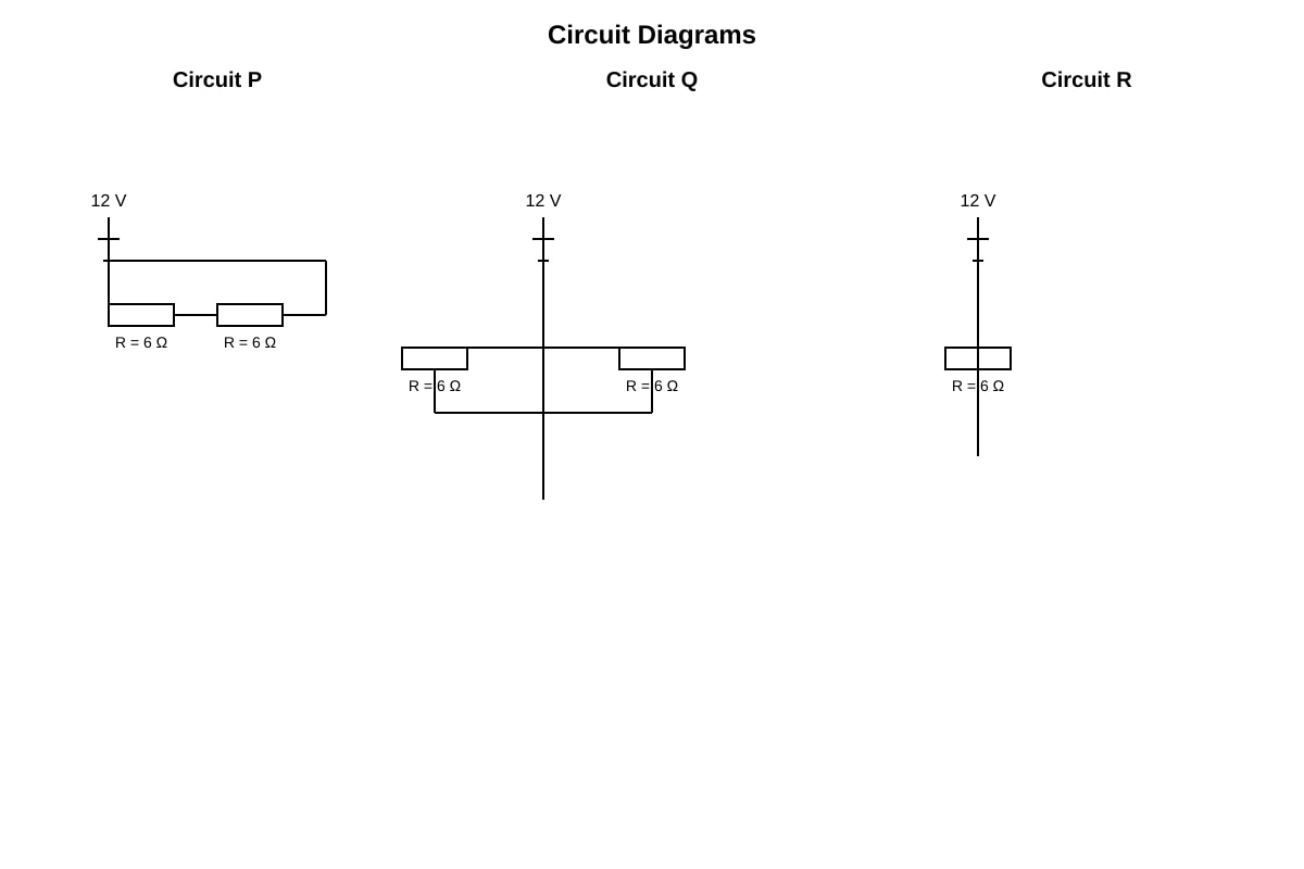 Circuit Diagram for Q14 (SEC1 Science)