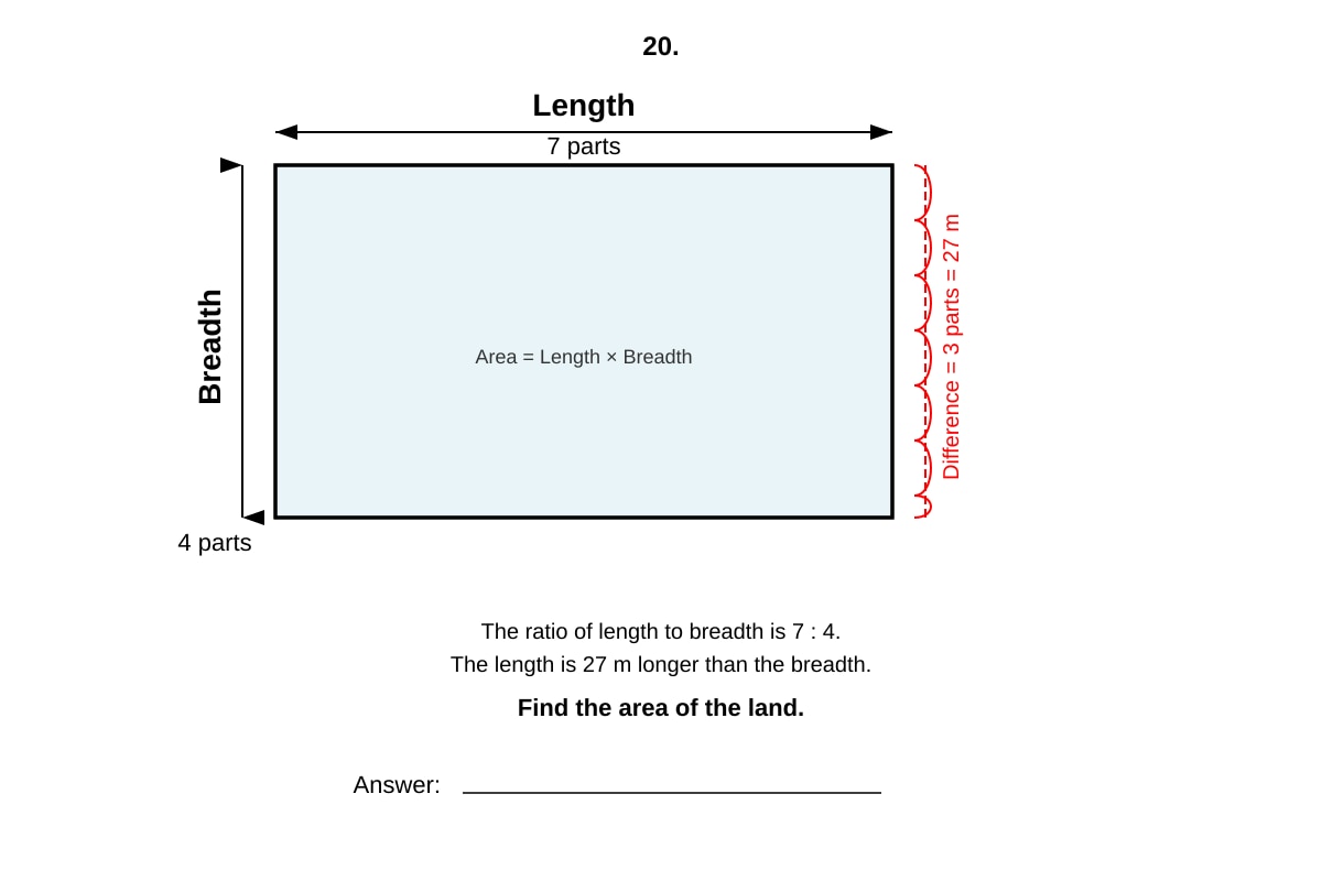 Diagram for Q20 (P5 Maths)