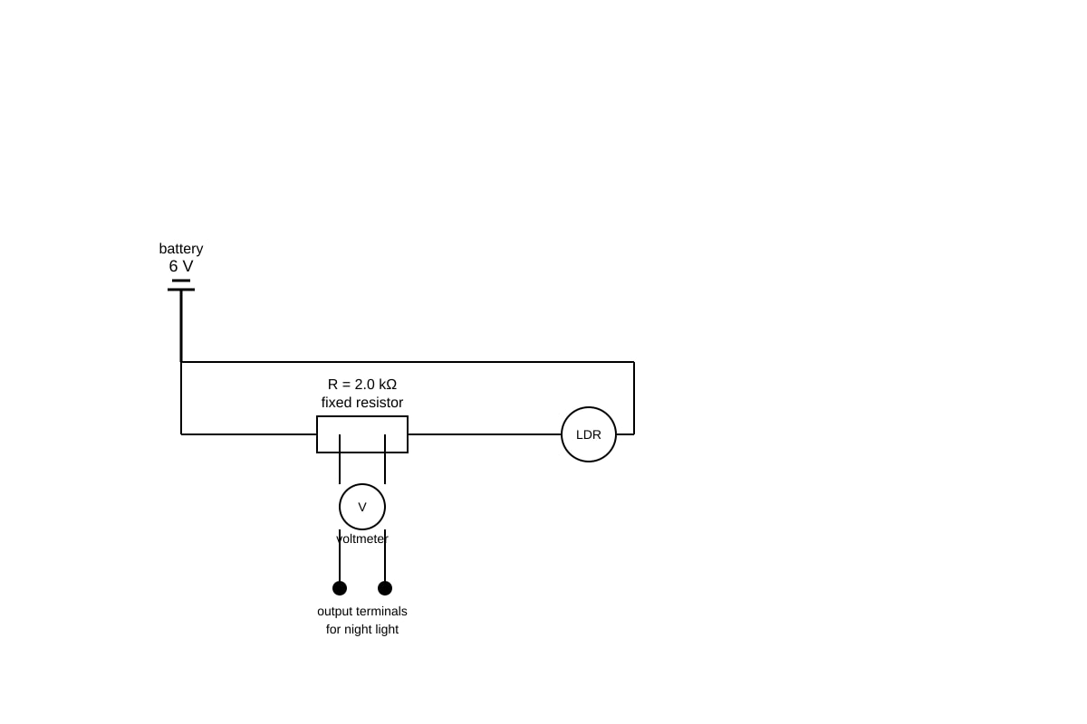 Circuit Diagram for Q14 (SEC4 Pure Physics)