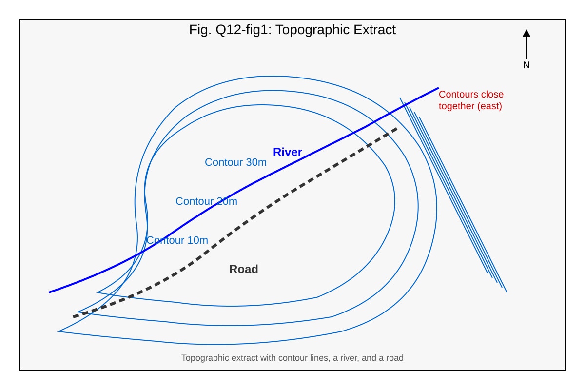 Map for Q12 (SEC4 Geography)