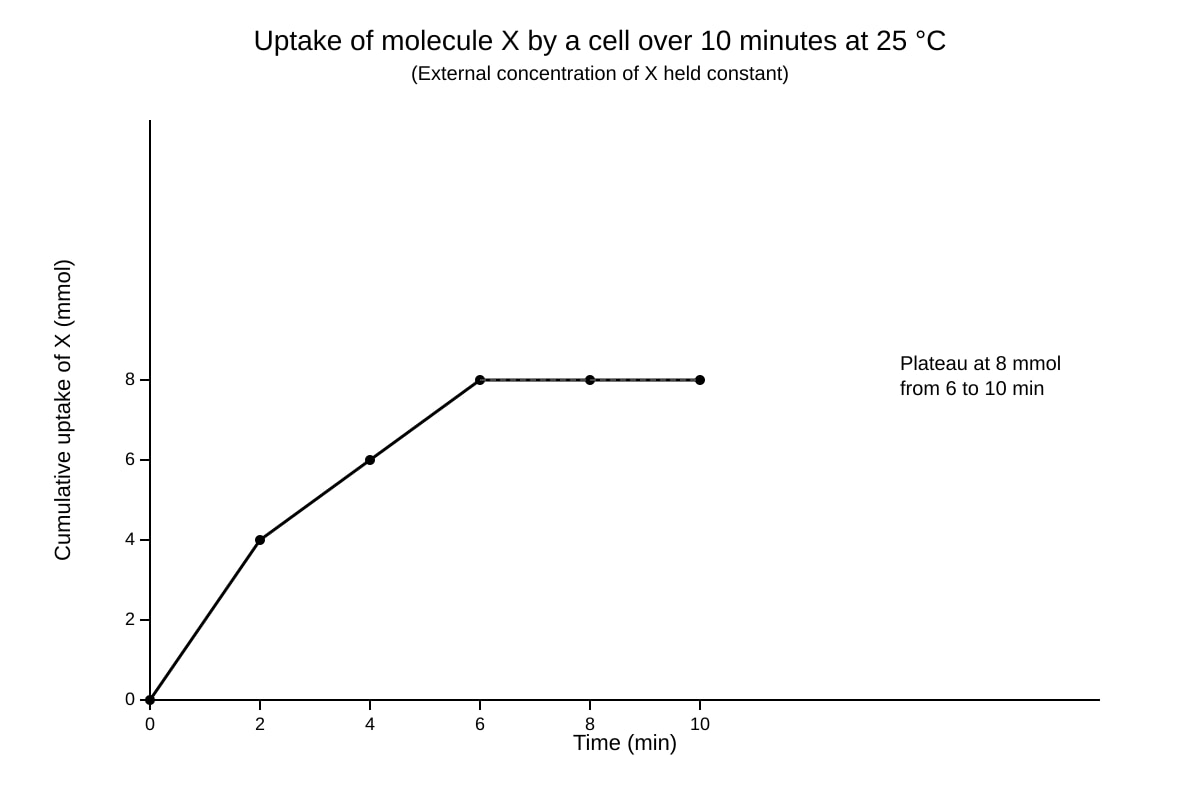 Graph for Q12 (ALEVEL Biology H1)