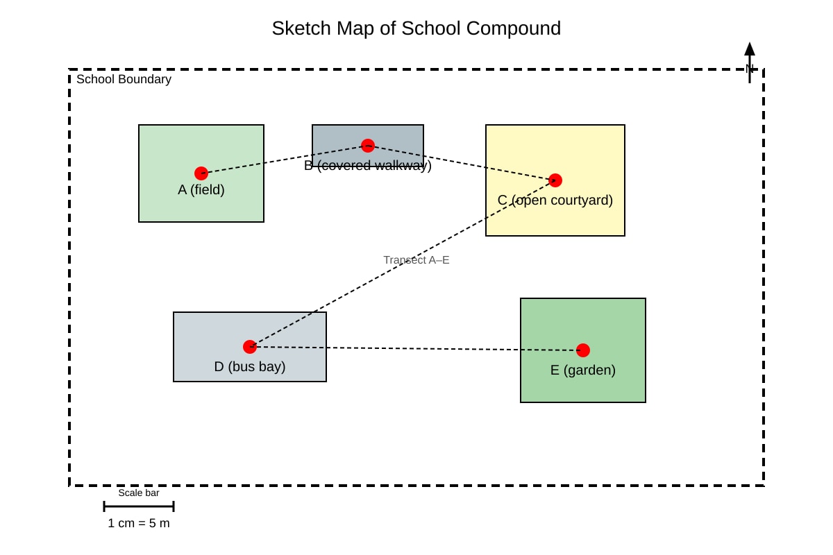 Map for Q13 (OLEVEL Geography)