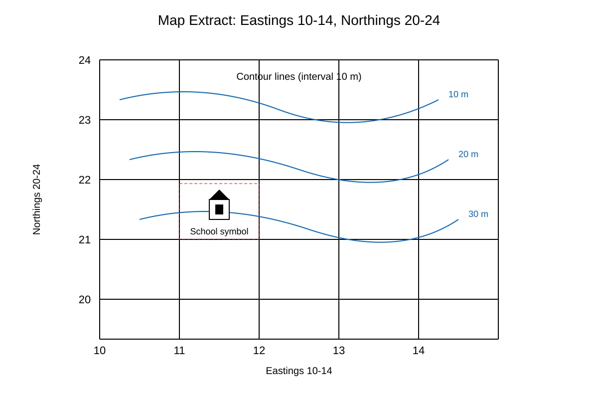 Map for Q14 (SEC1 Geography)