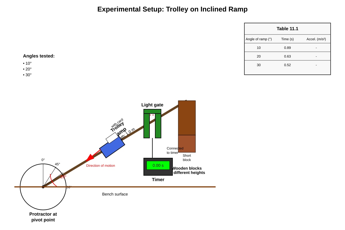 Experimental Setup for Q11 (SEC1 Science)