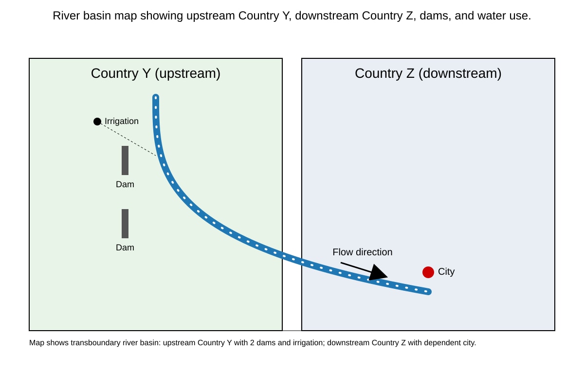 Map for Q8 (ALEVEL Geography H2)