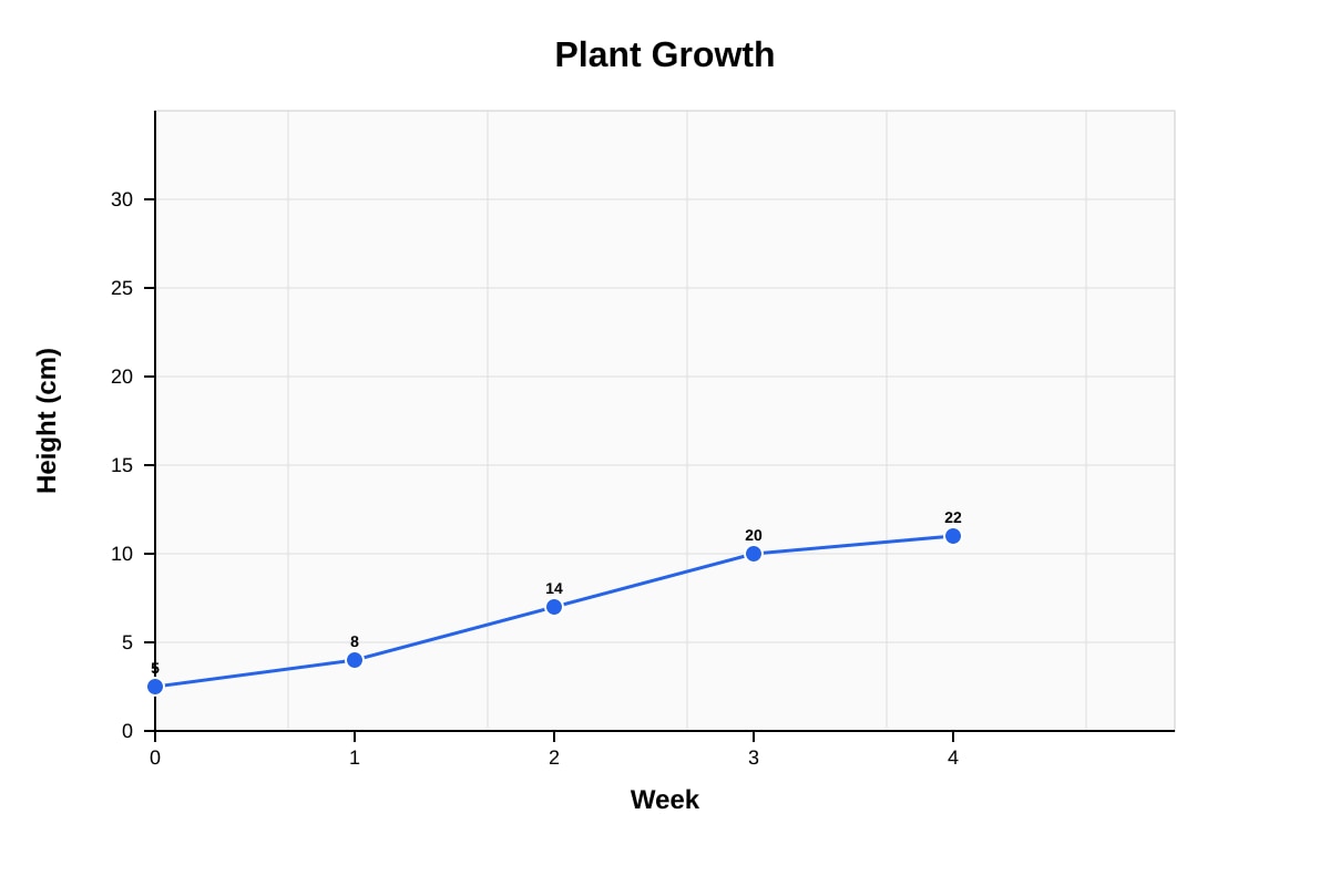 Line Graph for Q11 (P6 Maths)