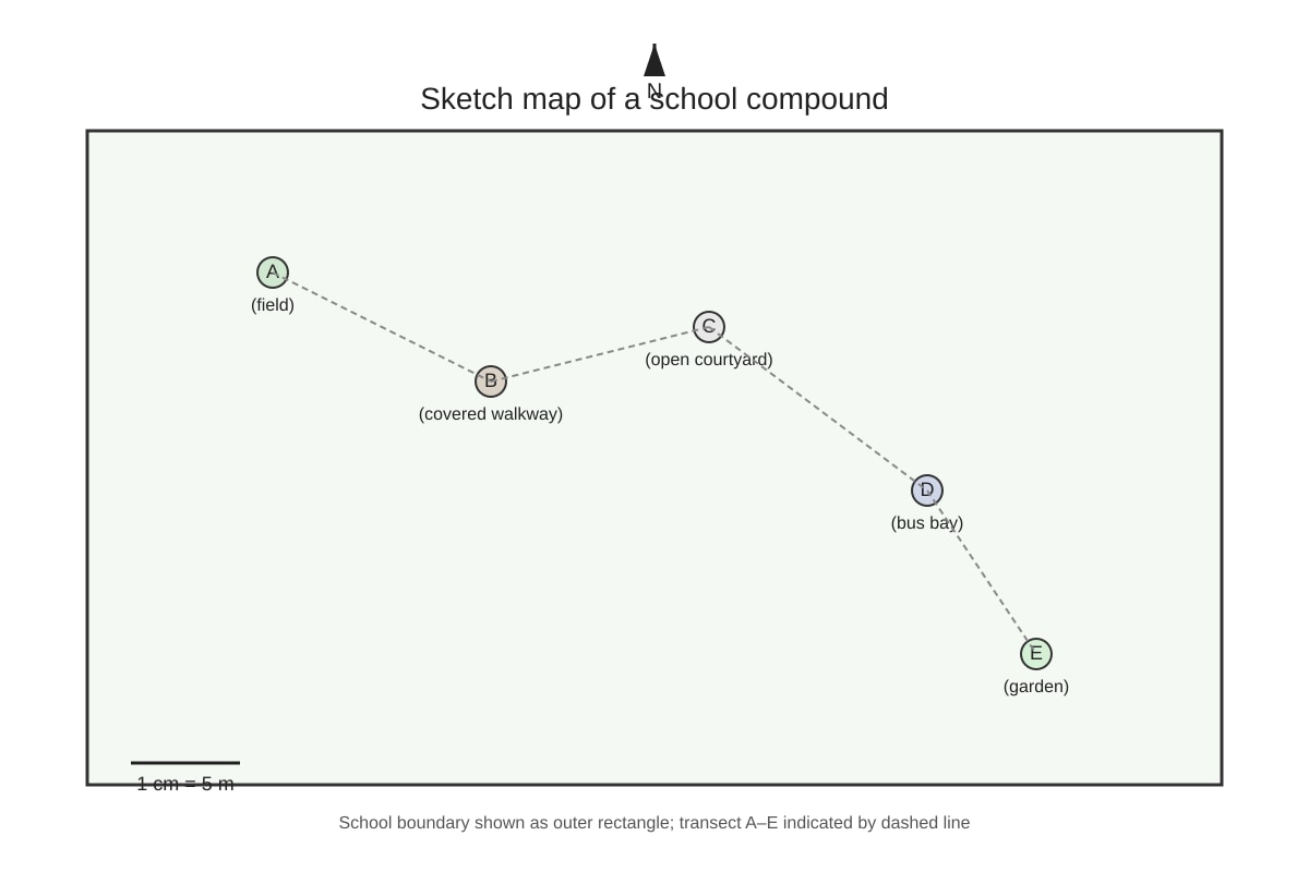 Map for Q13 (OLEVEL Geography)