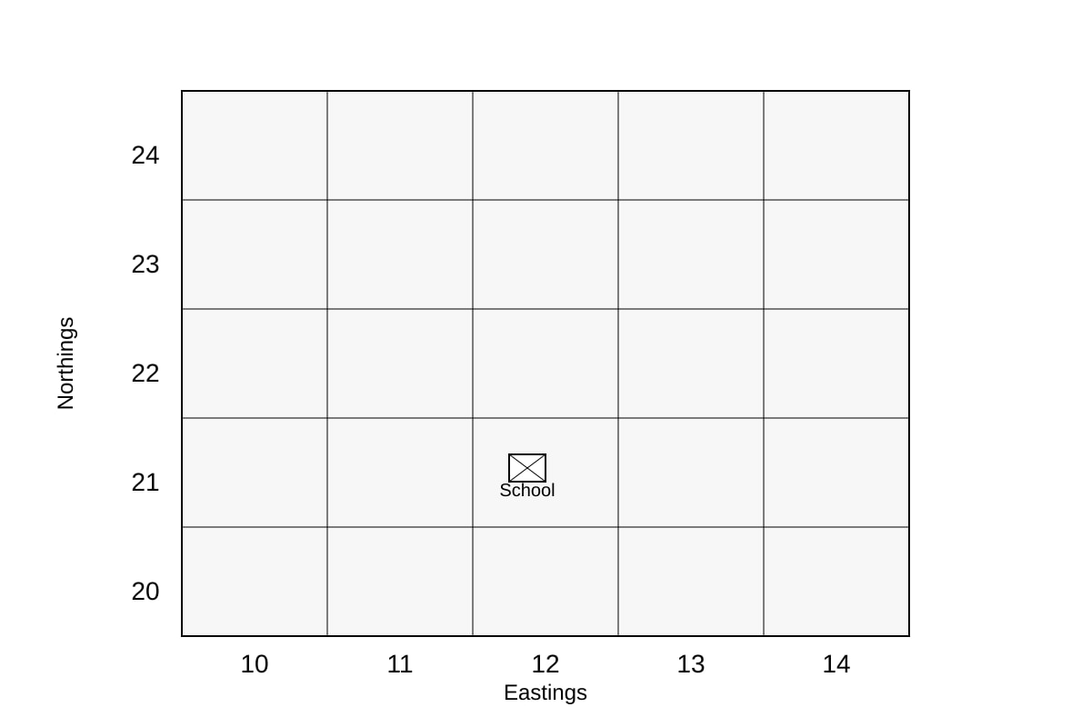 Map for Q1 (SEC2 Geography)