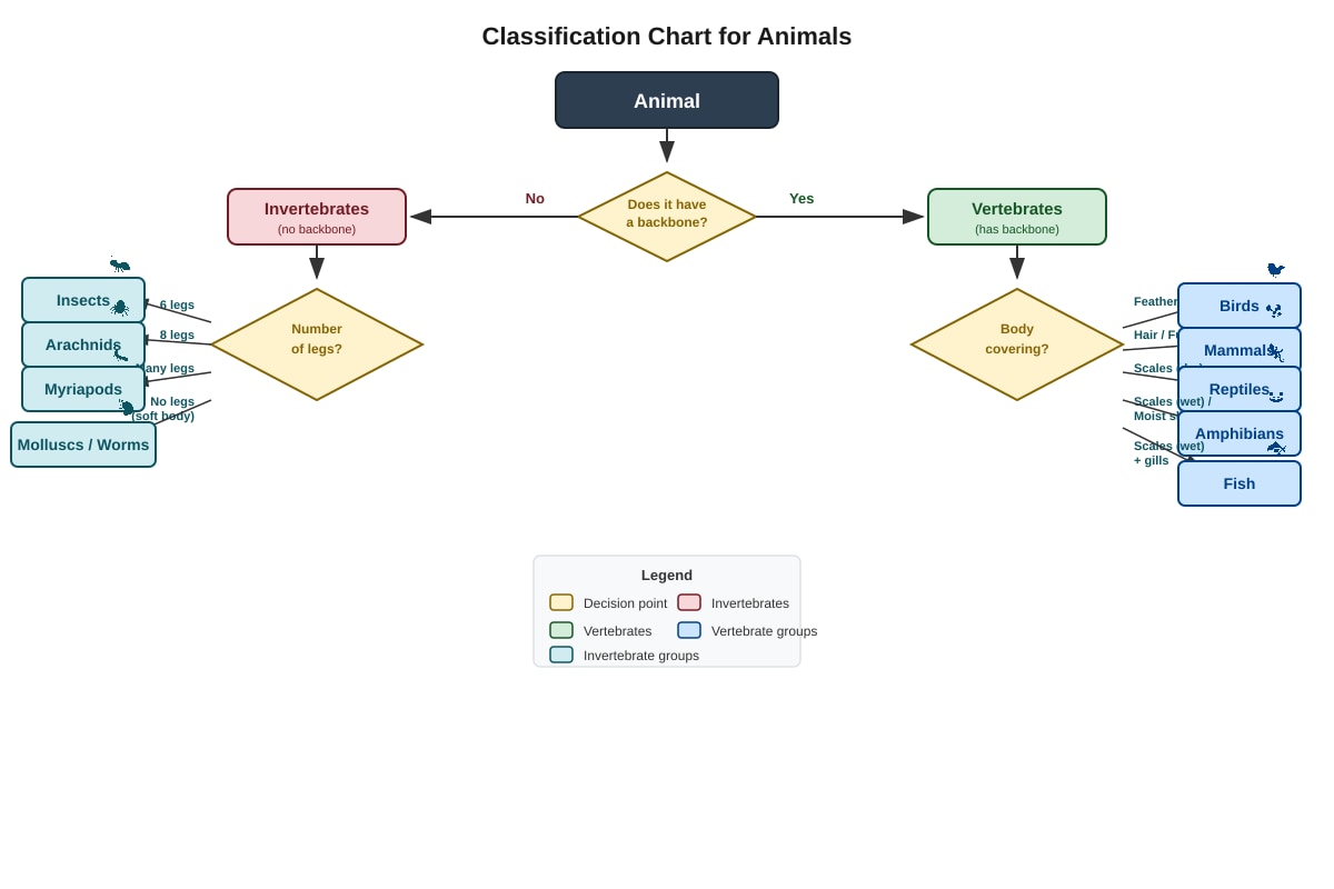 Flowchart for Q14 (P4 Science)