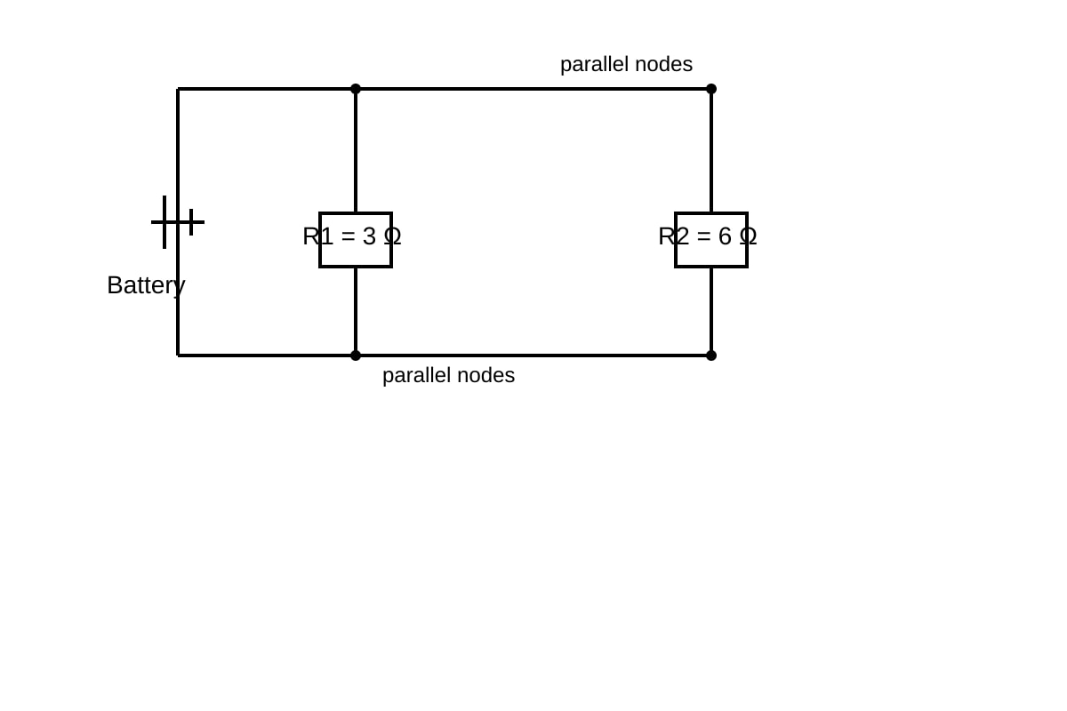 Circuit for Q18 (OLEVEL Combined Science)