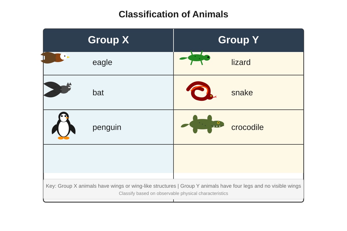 Table for Q3 (P6 Science)