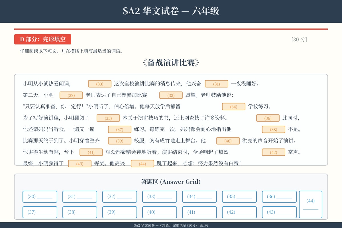 Source Image for Q30 (P6 Chinese)