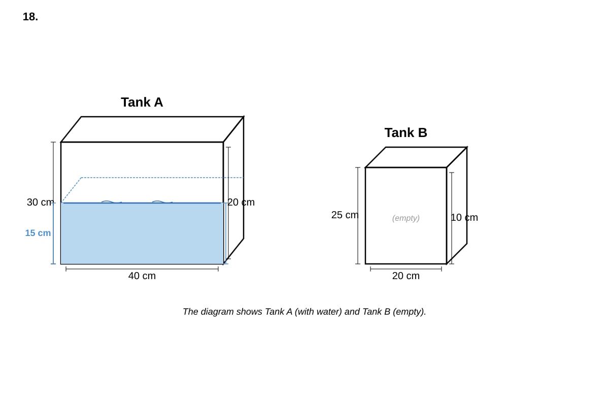 Diagram for Q18 (P6 Maths)