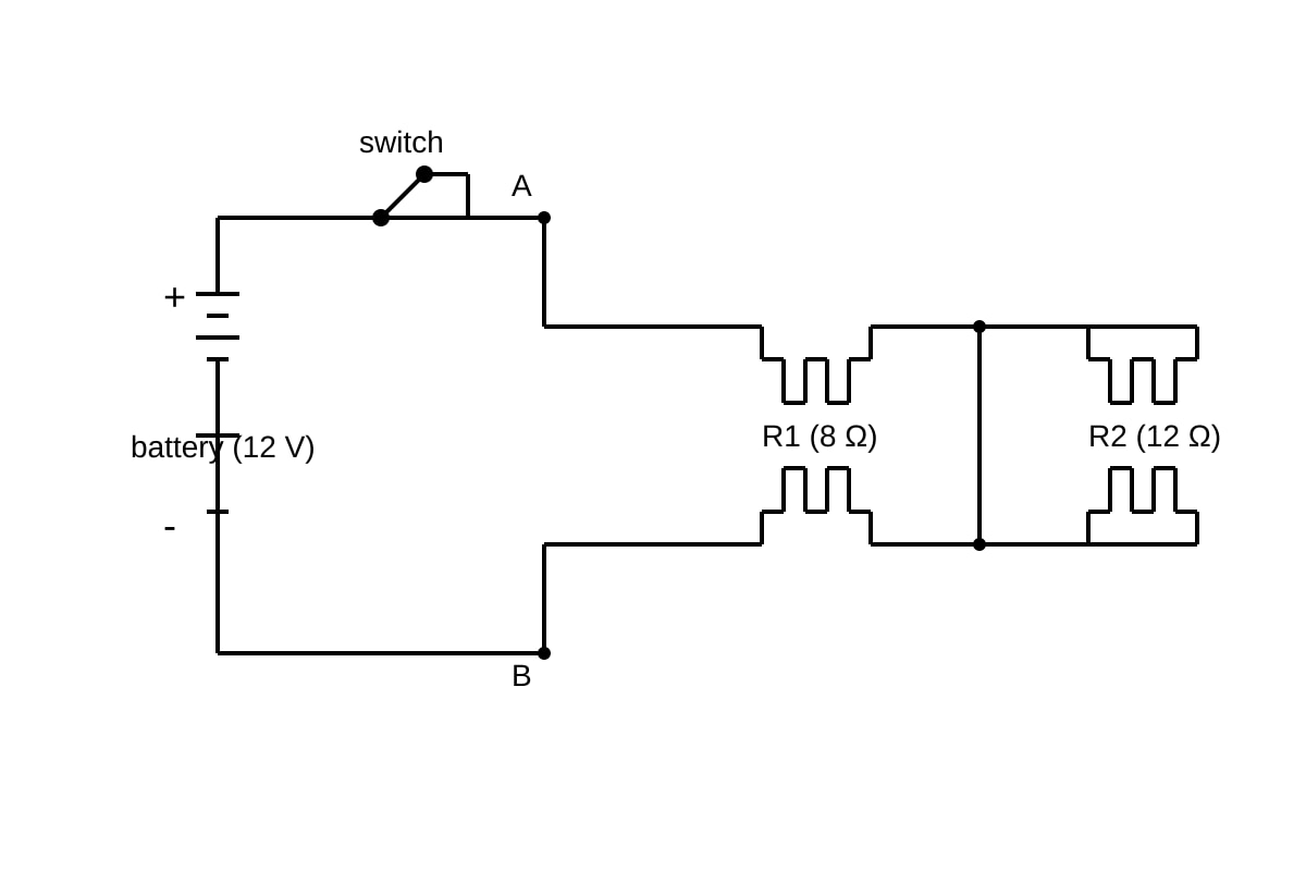 Diagram for Q9 (OLEVEL Physics)