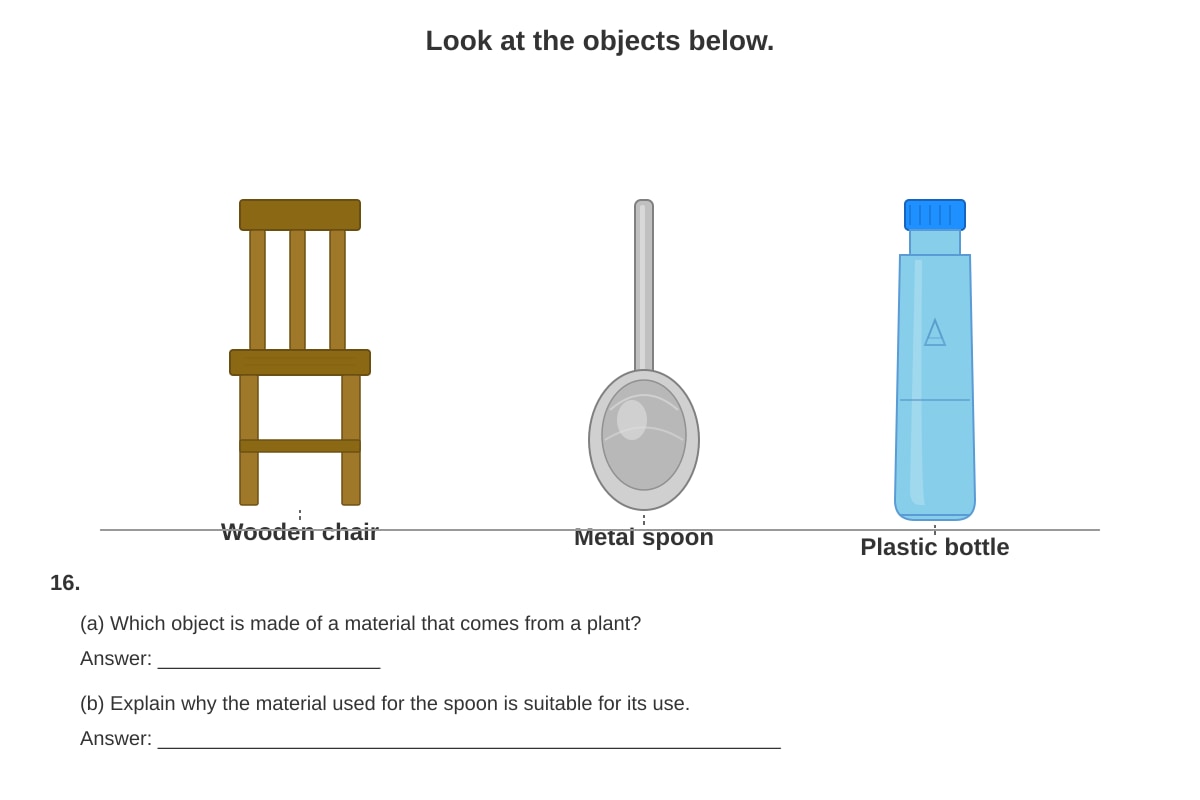 Diagram for Q16 (P3 Science)