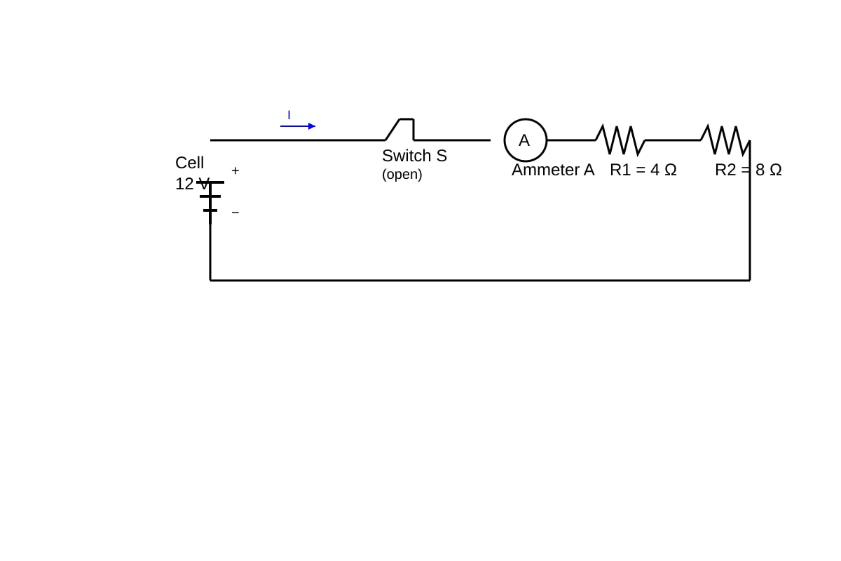 Circuit Diagram for Q9 (SEC1 Science)