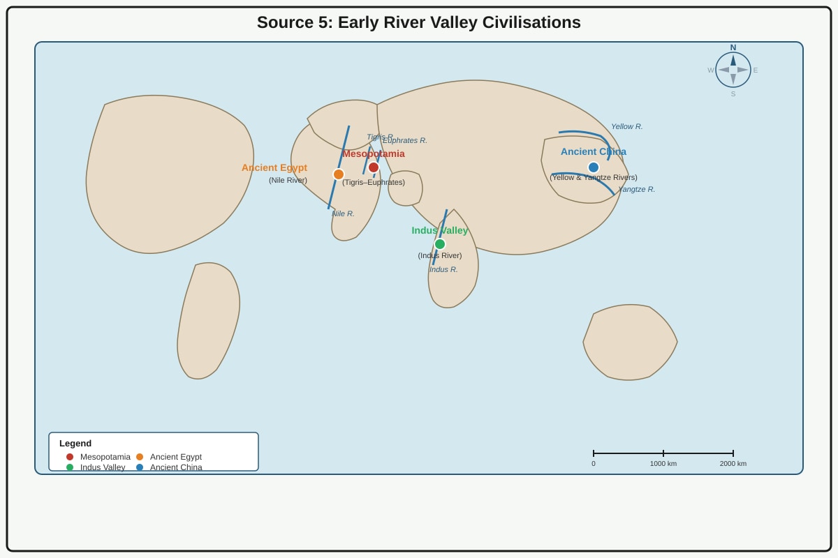 Map for Q16 (SEC4 Social Studies)