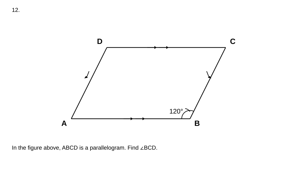 Diagram for Q12 (P6 Maths)