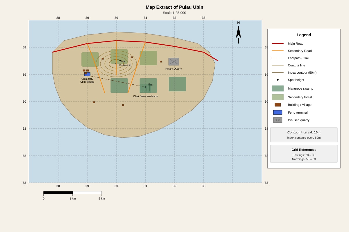 Map for Q1 (SEC1 Geography)