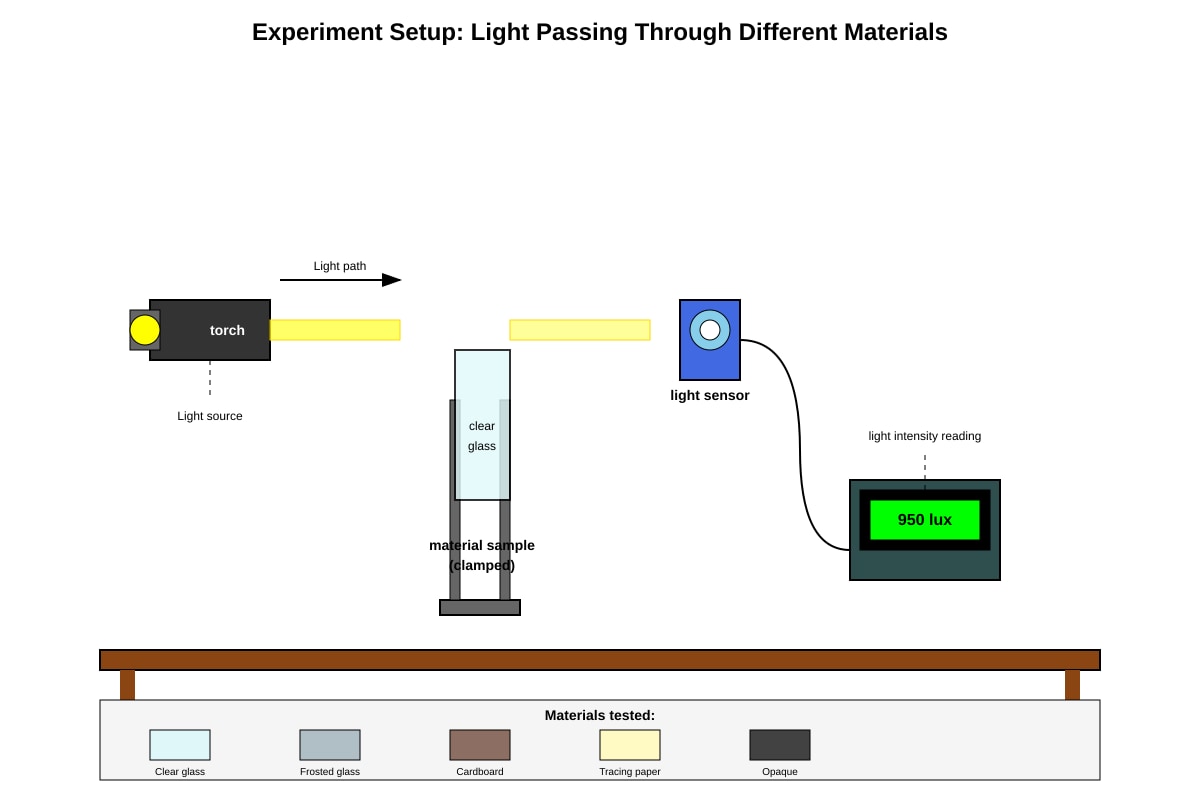 Experimental Setup for Q20 (P6 Science)