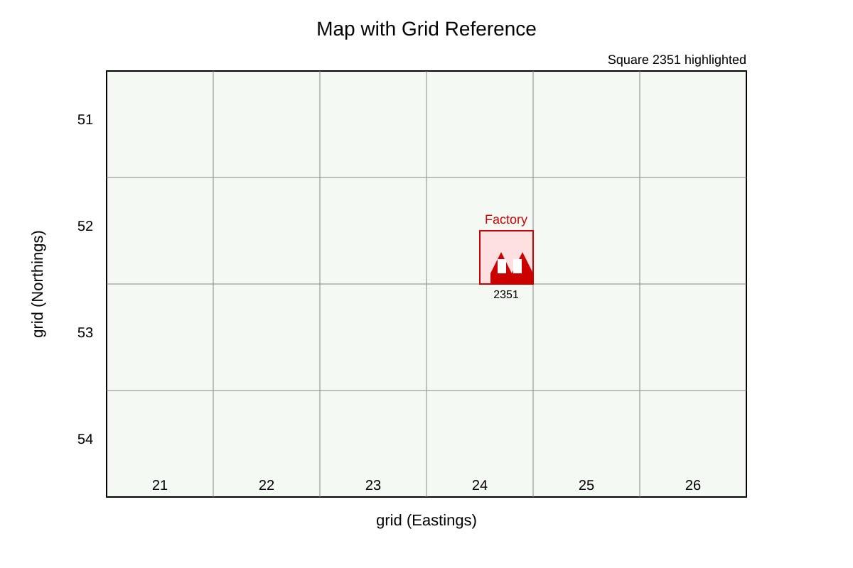 Map for Q21 (SEC1 Geography)