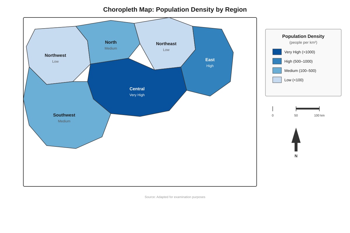 Map for Q12 (SEC1 Geography)