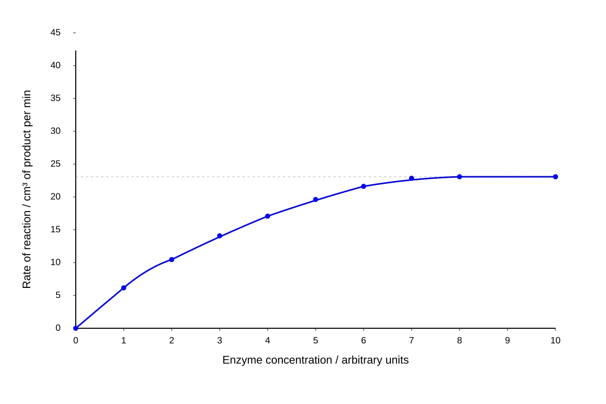 Graph for Q11 (ALEVEL Biology H2)
