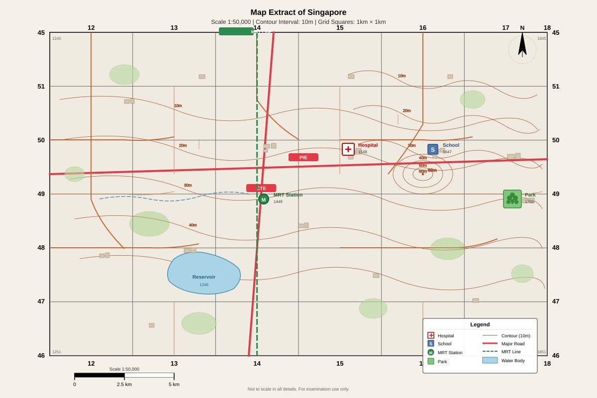 Map for Q1 (SEC2 Geography)