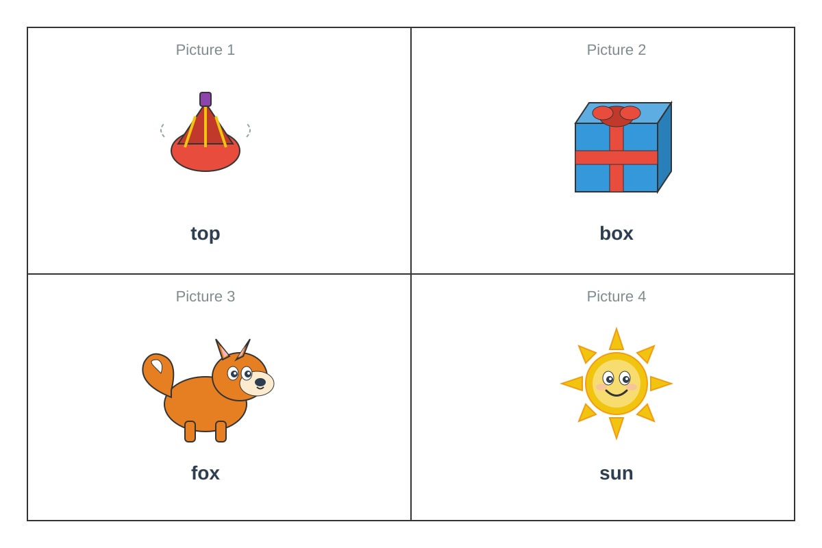 Diagram for Q17 (P1 English)