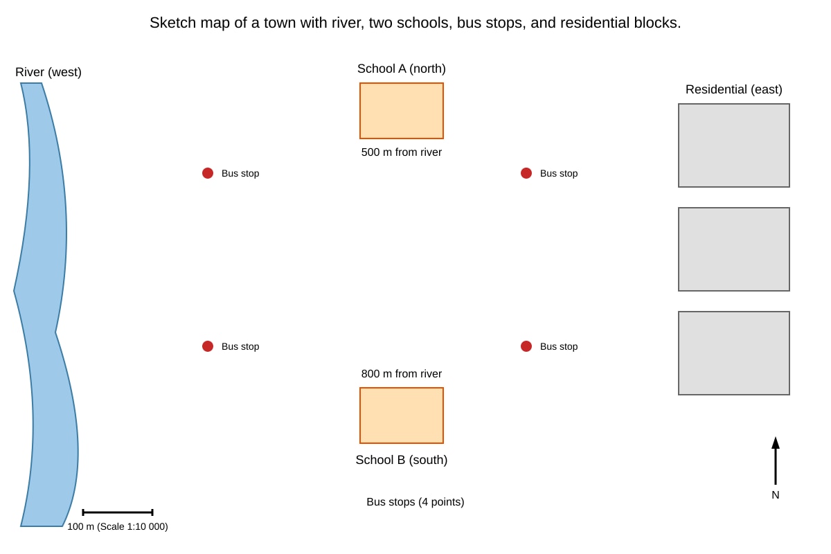 Map for Q17 (OLEVEL Geography)