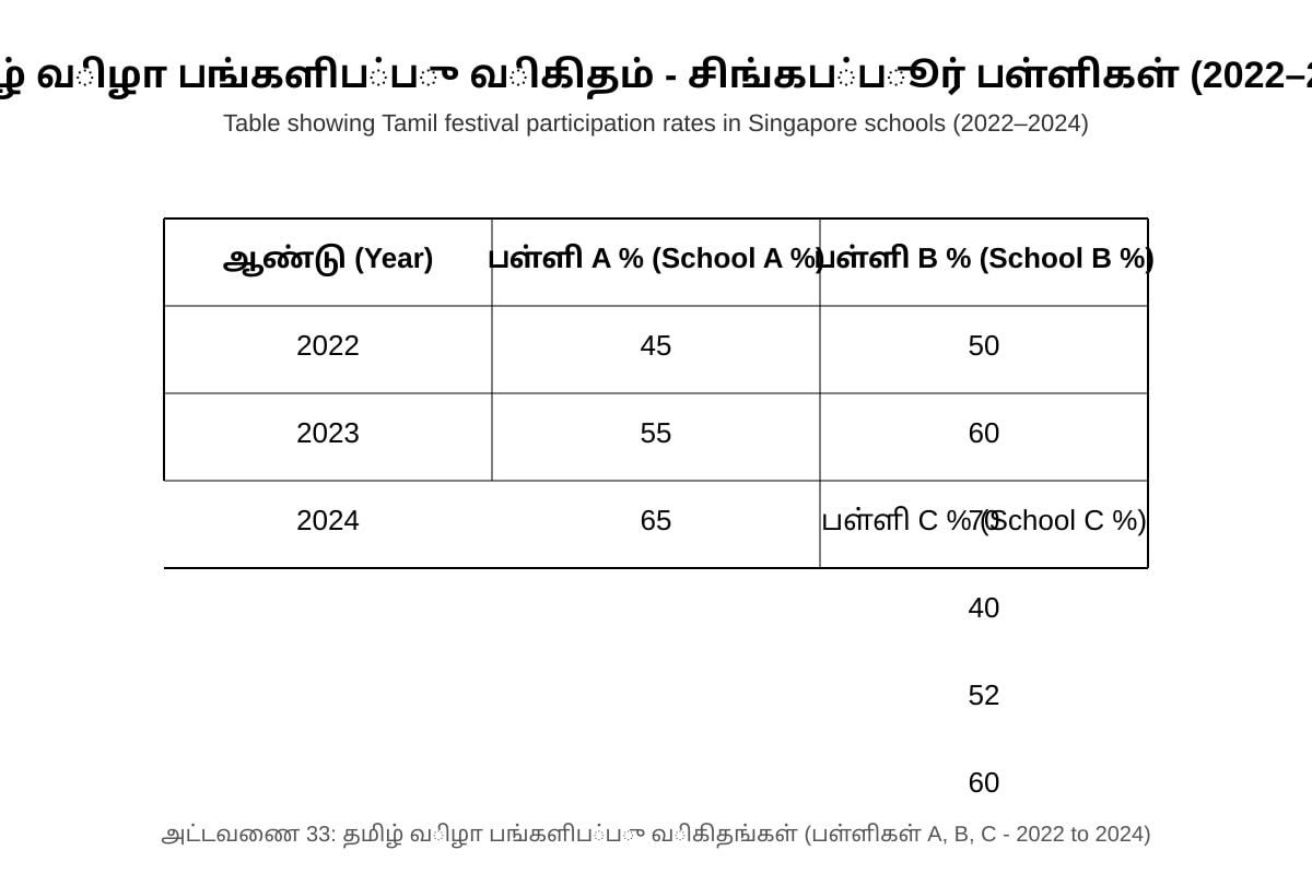 Table for 34 (OLEVEL Higher Tamil)