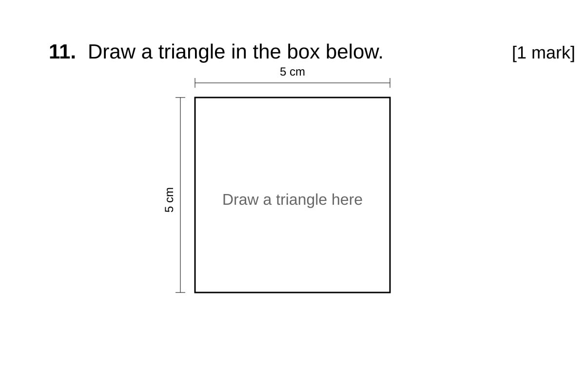 Diagram for Q11 (P1 Maths)