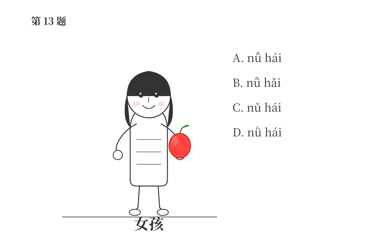 Figure for Q13 (P1 Chinese)