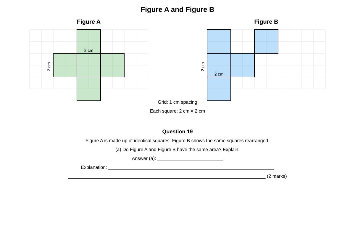 Diagram for Q19 (P4 Maths)