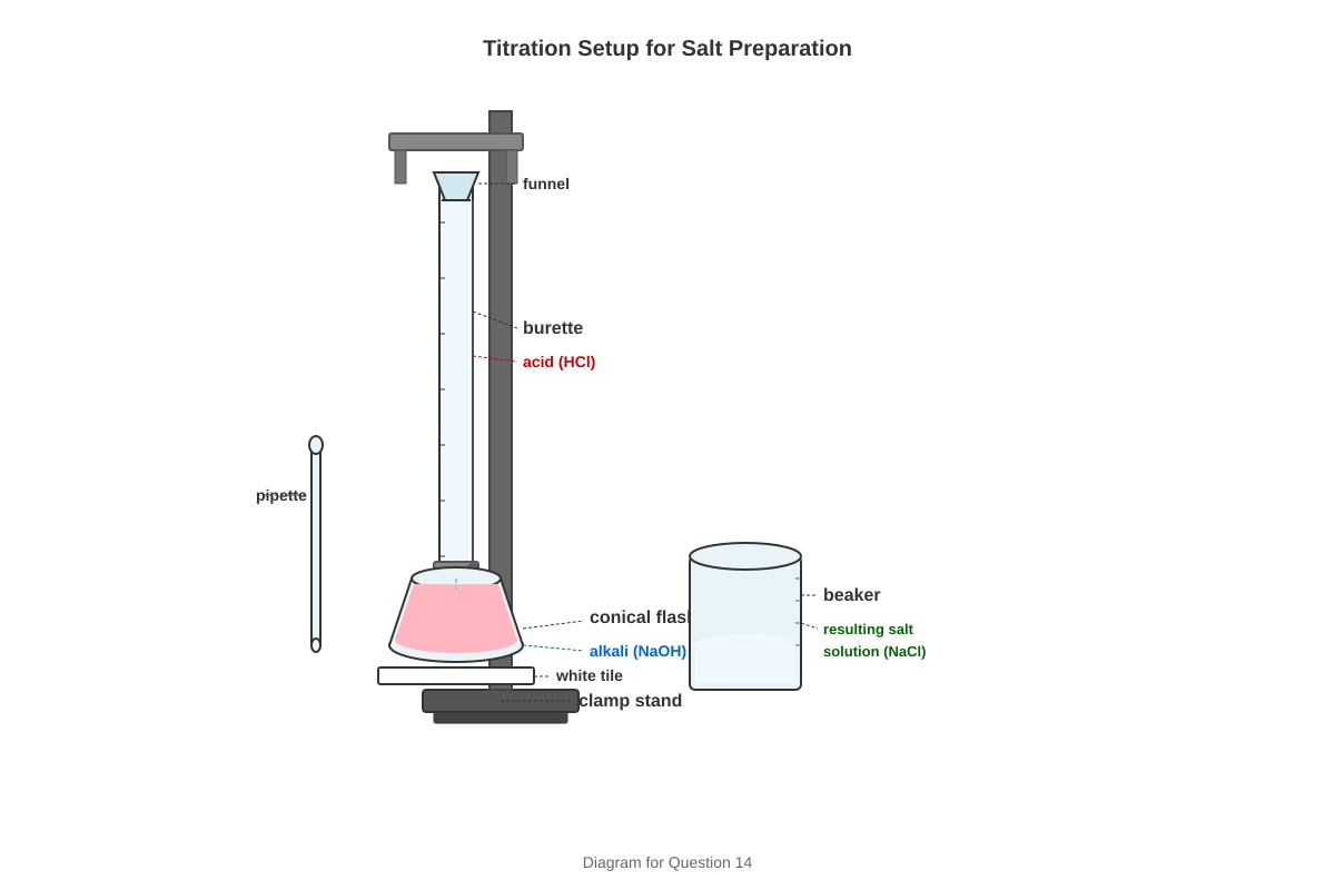 Experimental Setup for Q14 (SEC3 Chemistry)