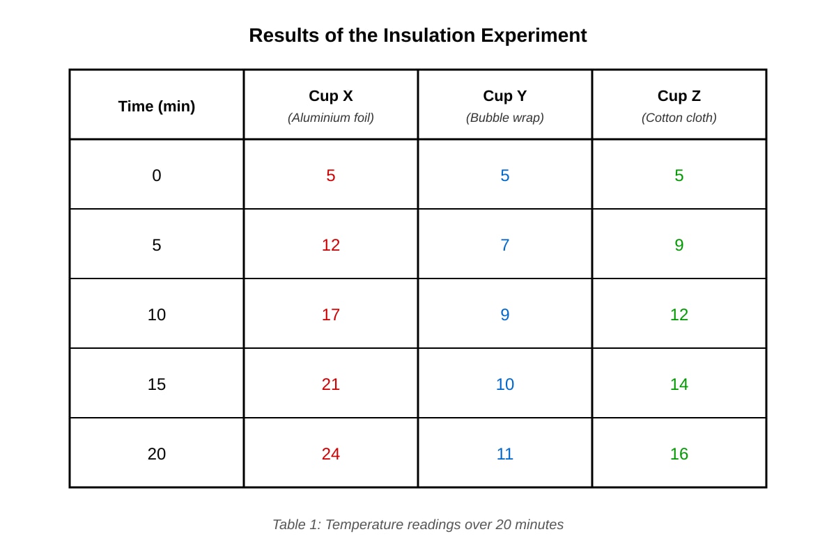 Table for Q17 (P4 Science)