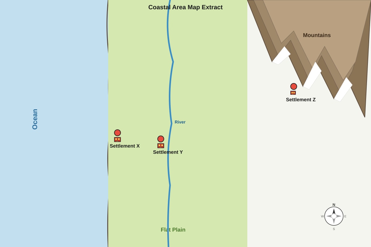 Map for Q14 (SEC1 Geography)