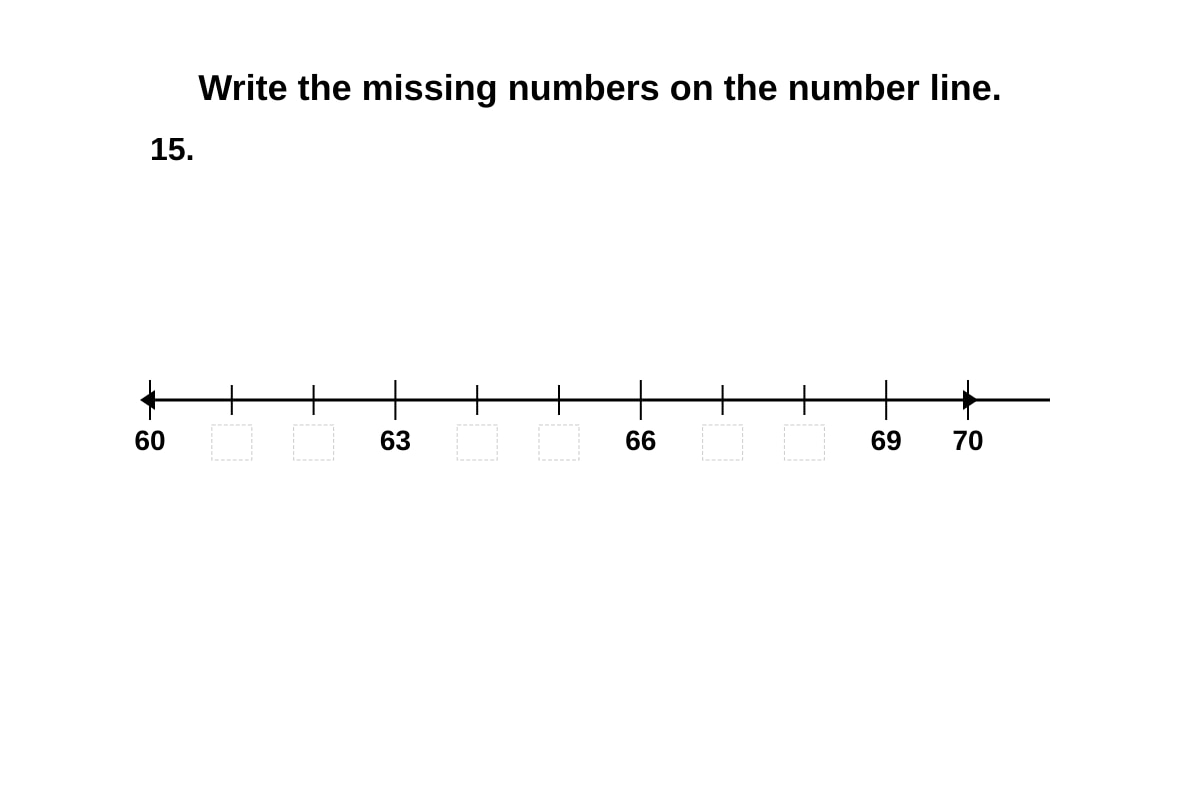 Diagram for Q15 (P1 Maths)