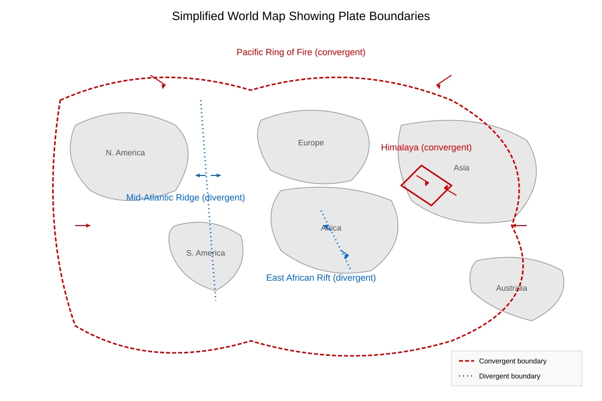 Map for Q10 (OLEVEL Geography)