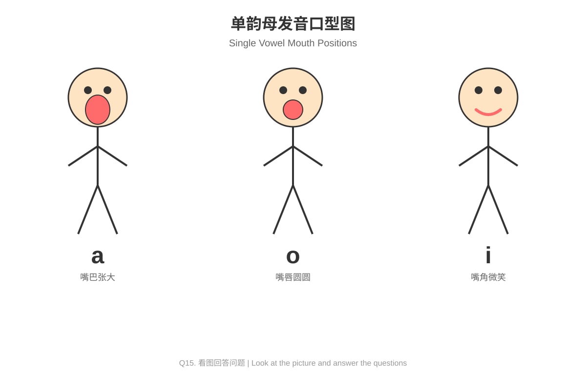Diagram for Q15 (P1 Chinese)