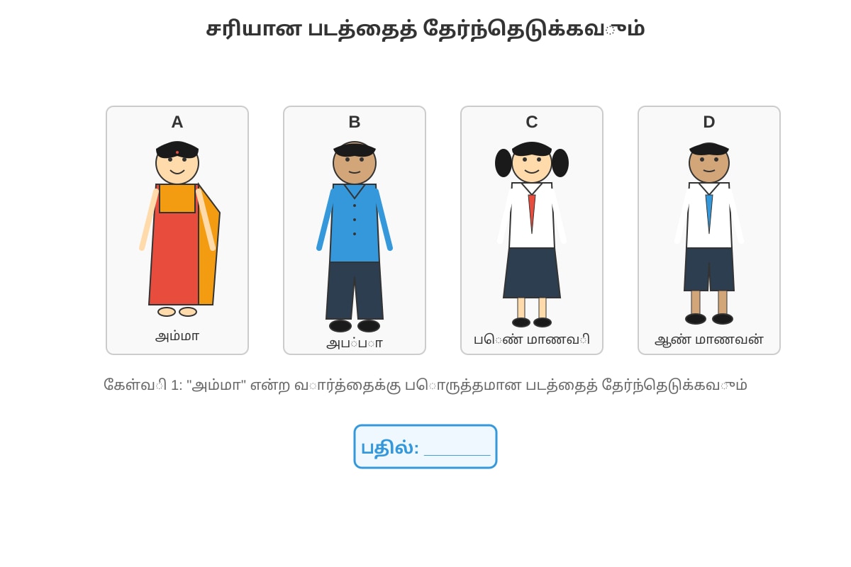 Figure for Q1 (P1 Tamil)