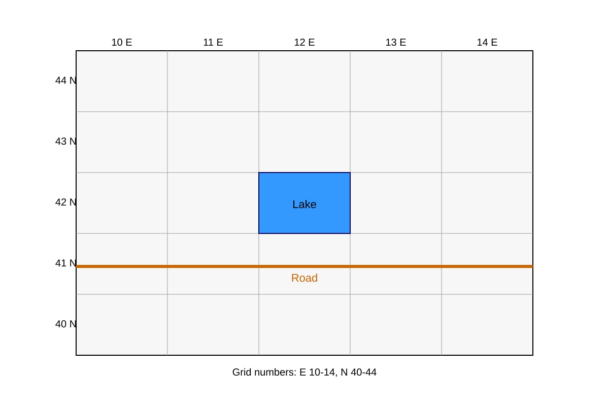 Map for Q14 (SEC2 Geography)