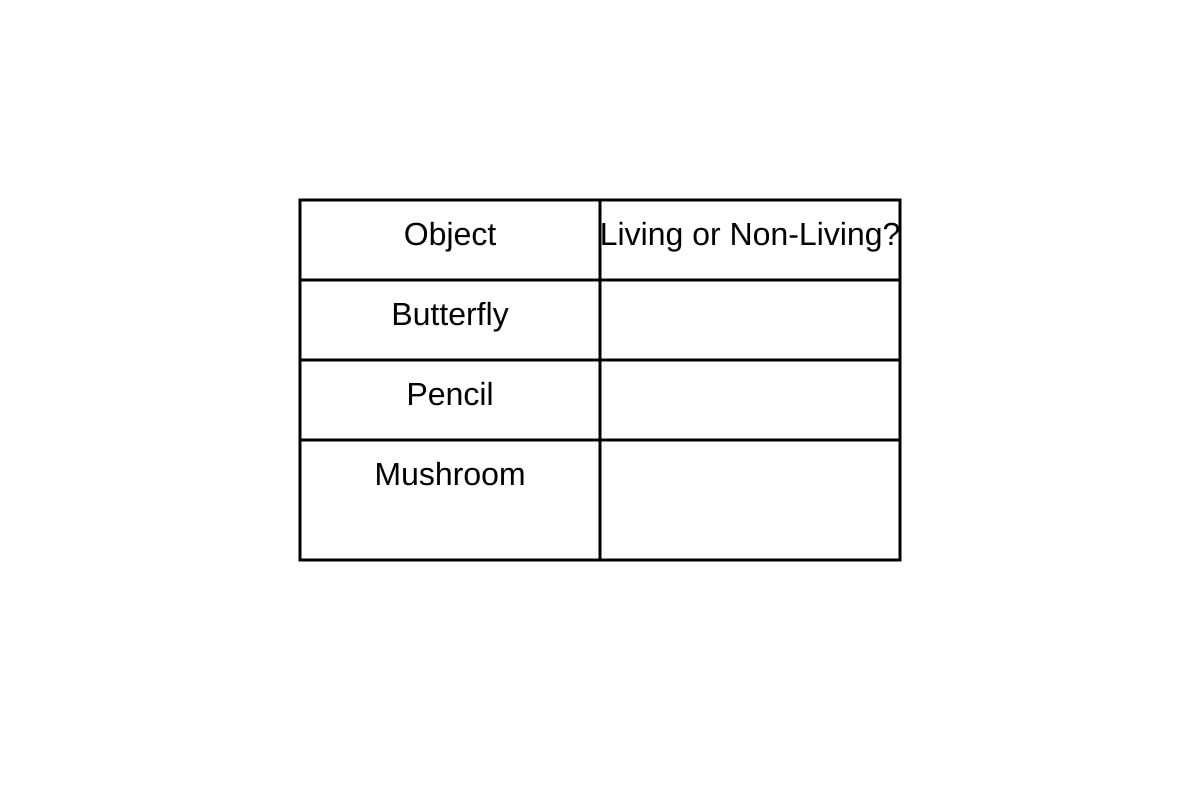 Table for Q20 (P4 Science)