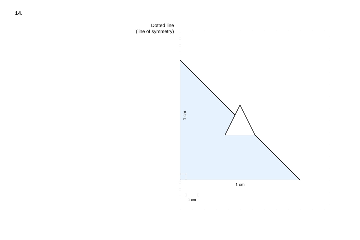 Diagram for Q14 (P4 Maths)