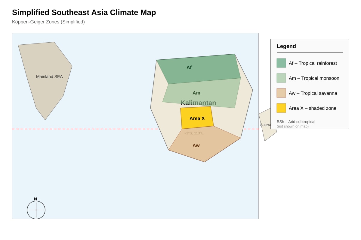 Map for Q1 (ALEVEL Geography H2)