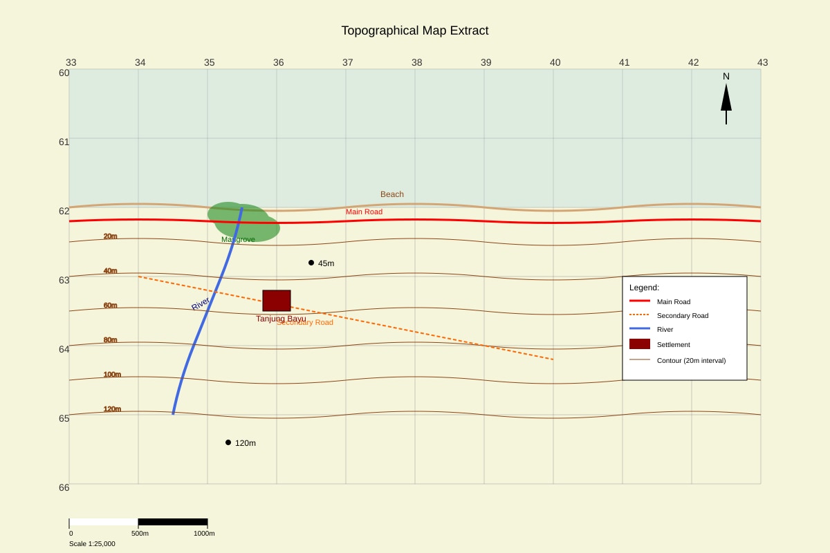 Map for Q13 (SEC1 Geography)