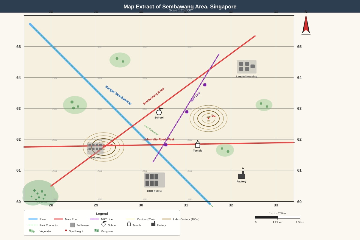 Map for Q1 (SEC1 Geography)
